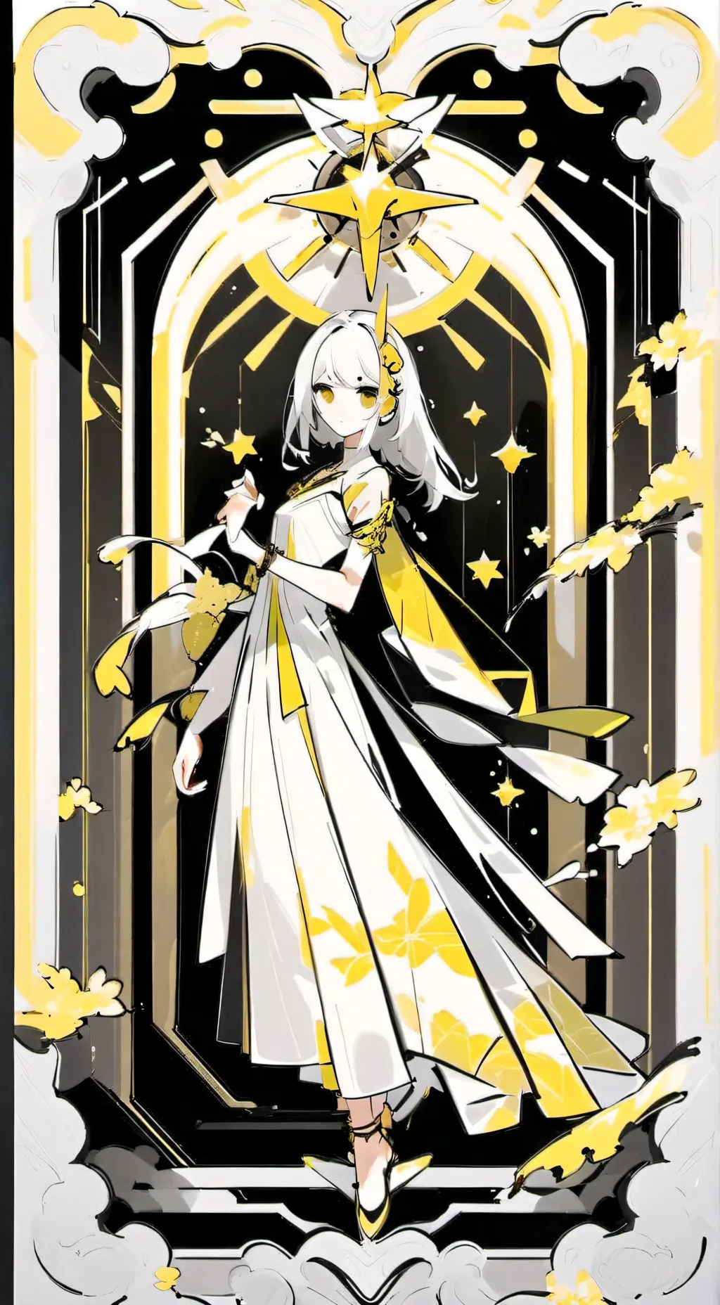 ai character: mary  background