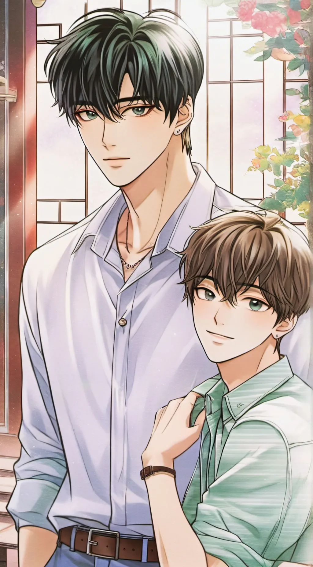 ai character: Han seojun  background