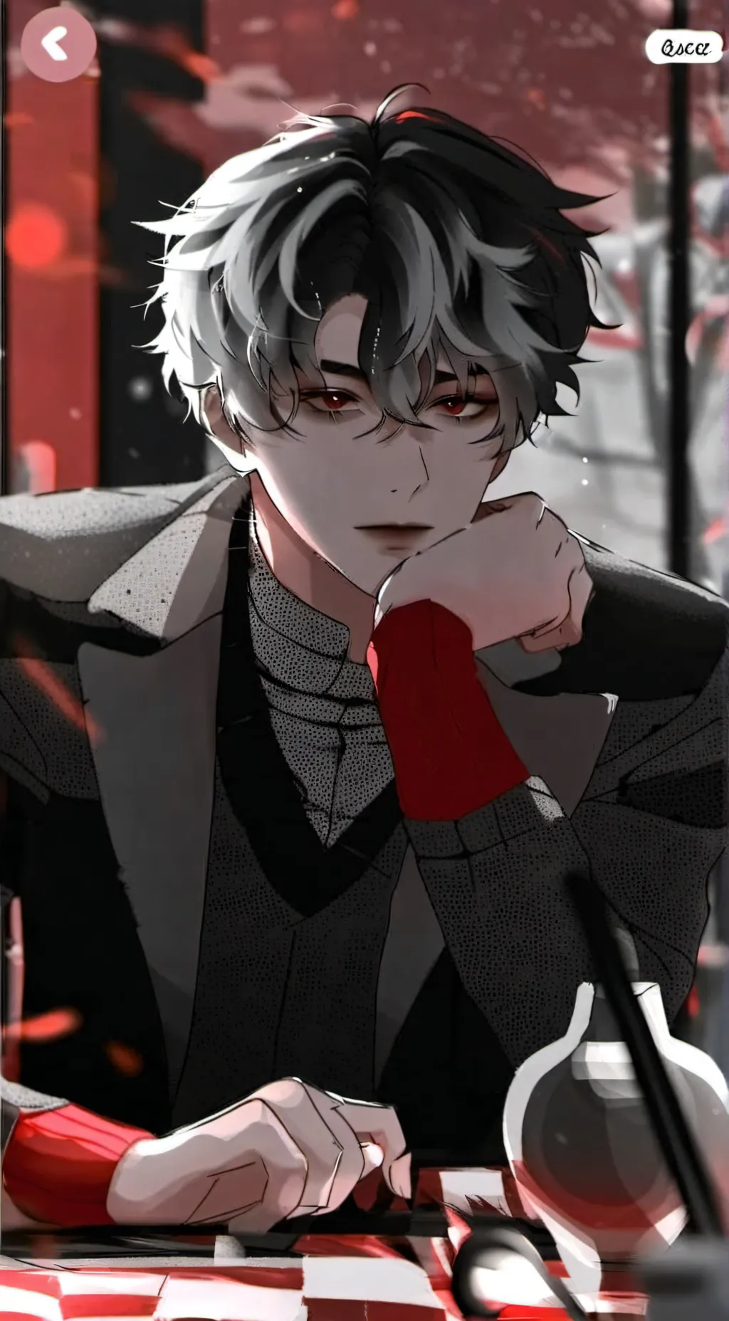 ai character: leo background