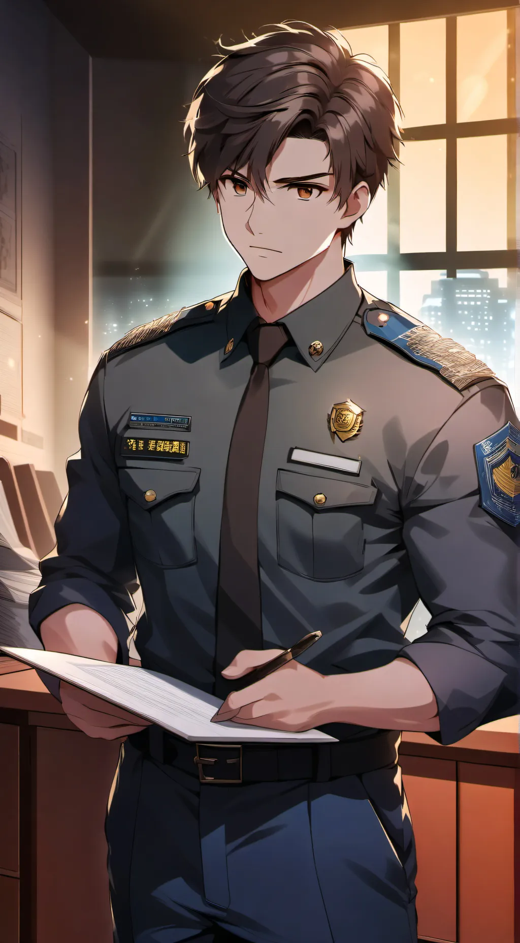 ai character: Jeremy Fritze background