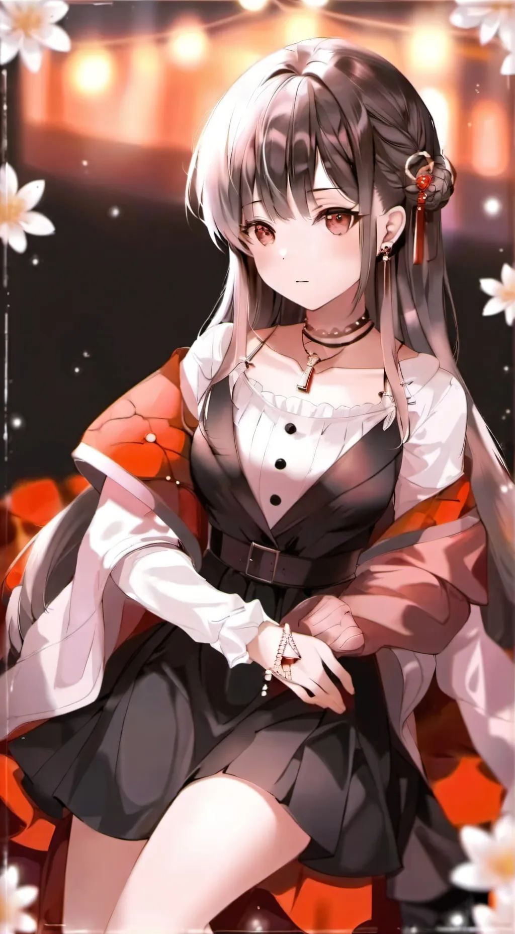 ai character: julia  background