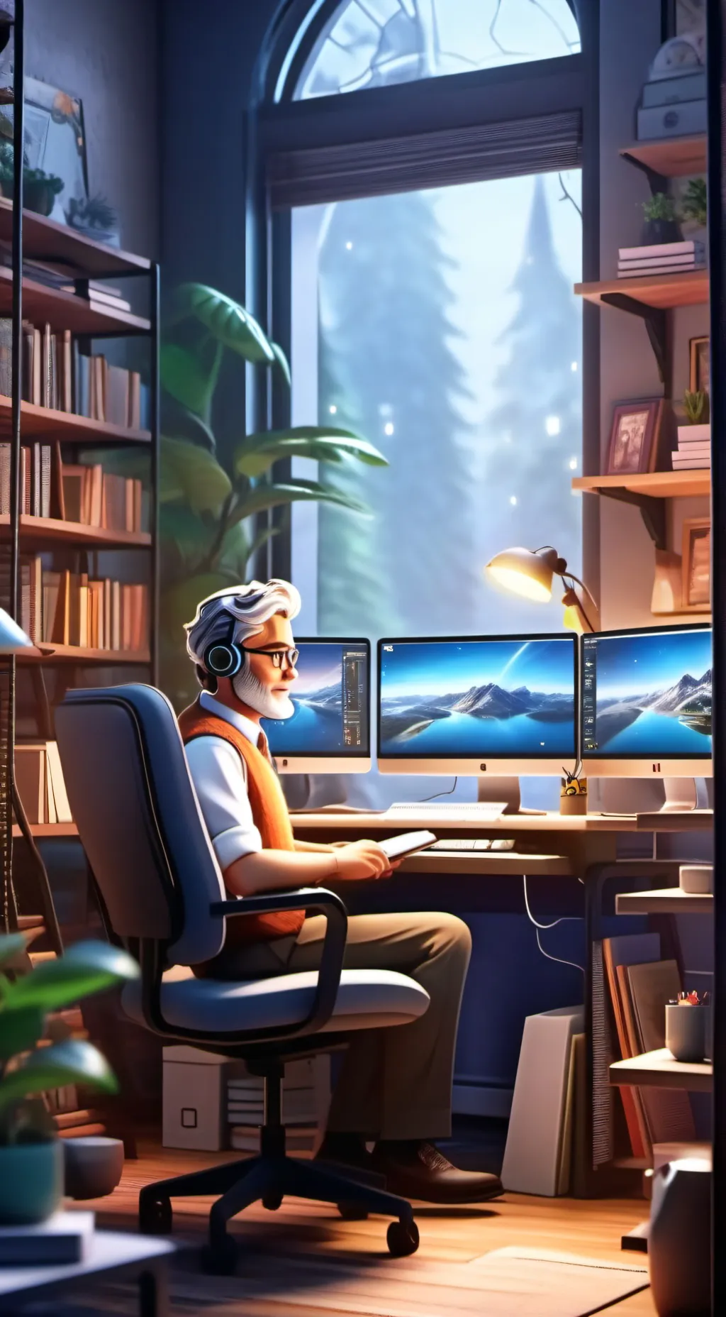 ai character: Elder Ed-Venture Tycoon background