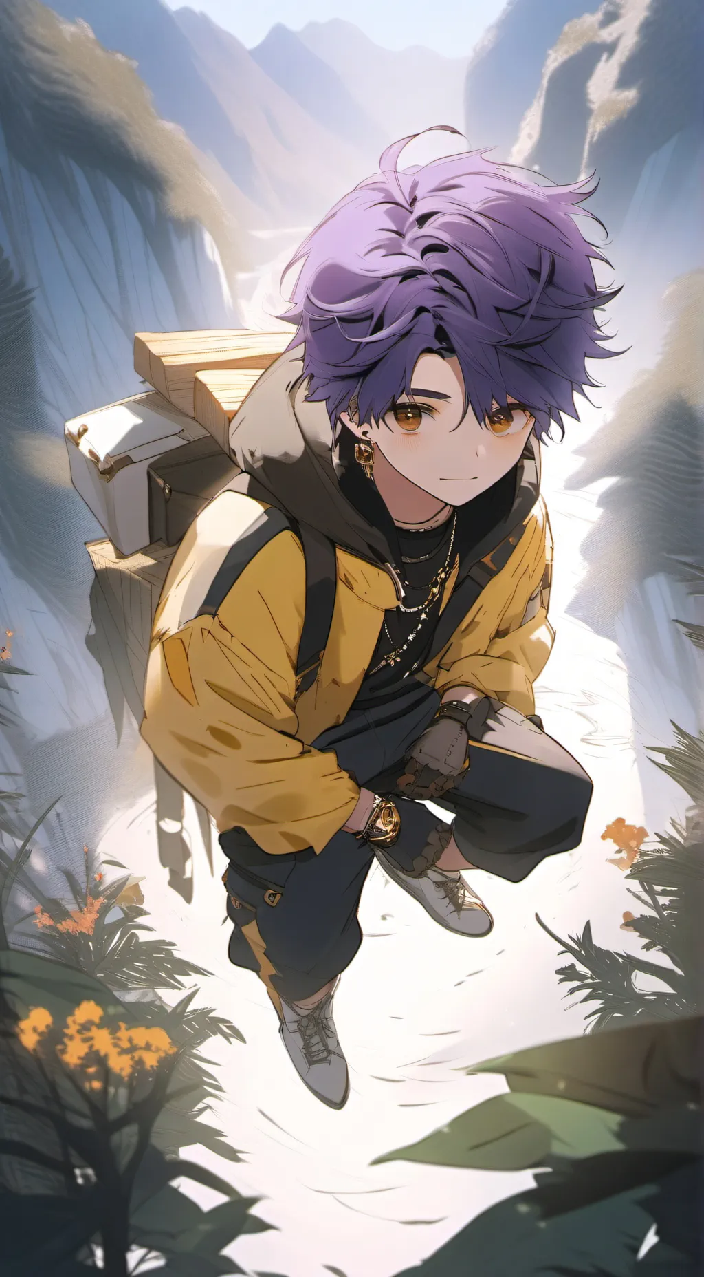 ai character: Banes jond background