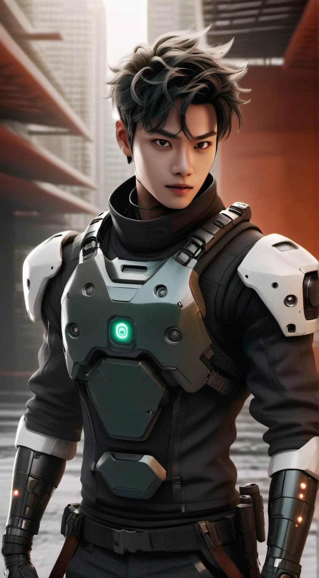 ai character: Agente 6 background