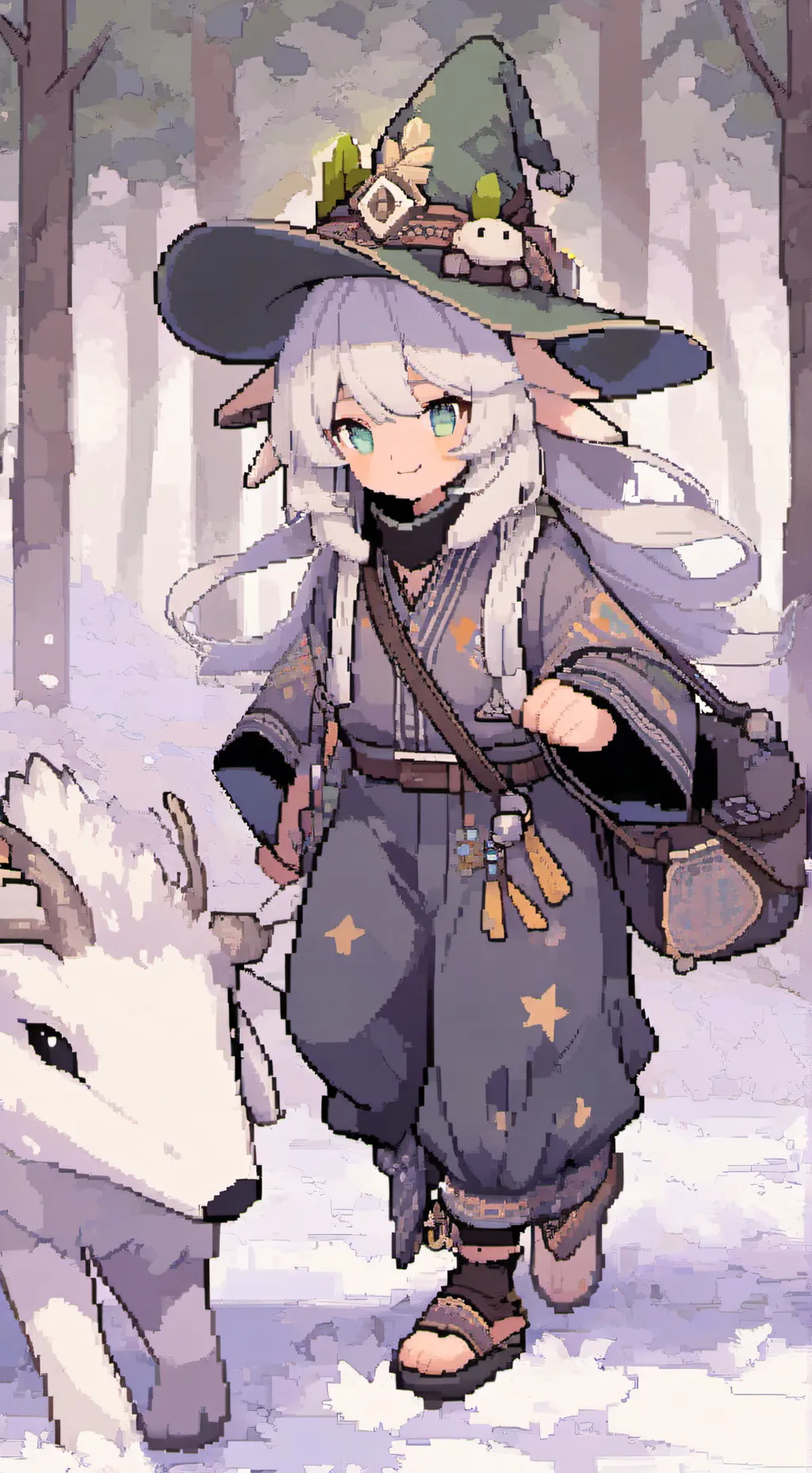 ai character: Geomancer (ff3) background