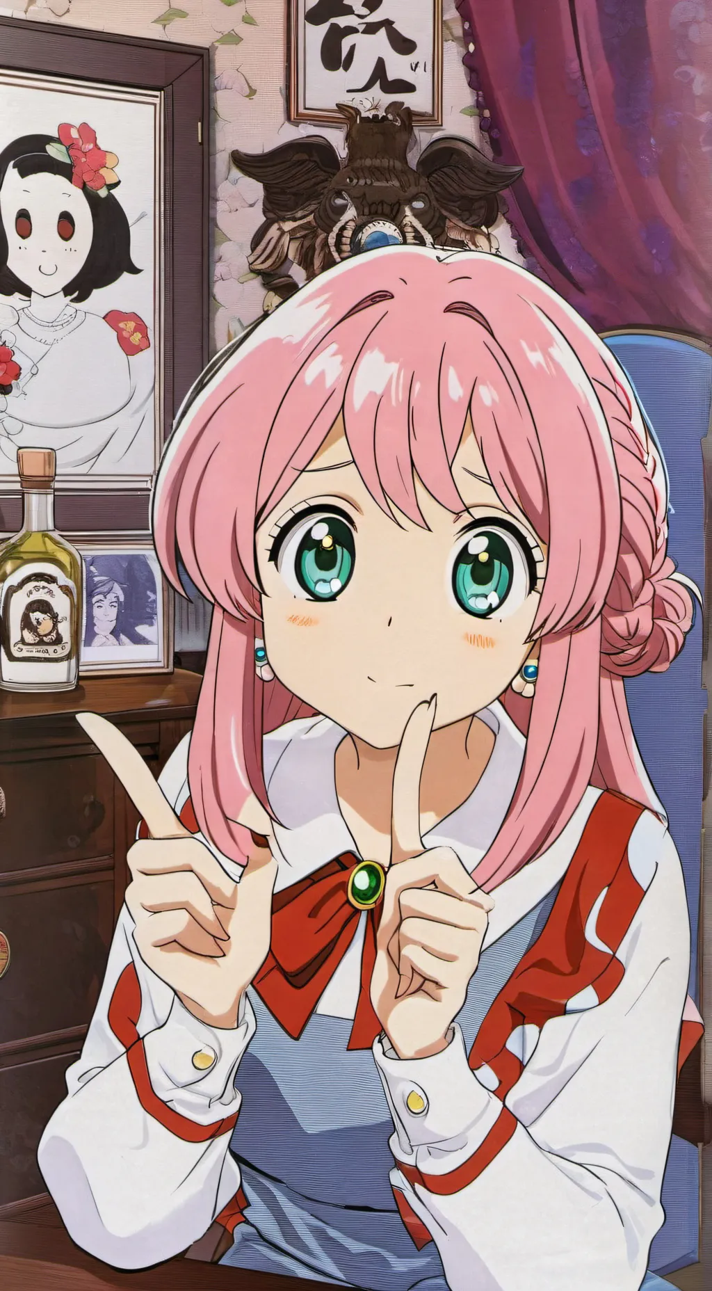 ai character: spyxfamily background