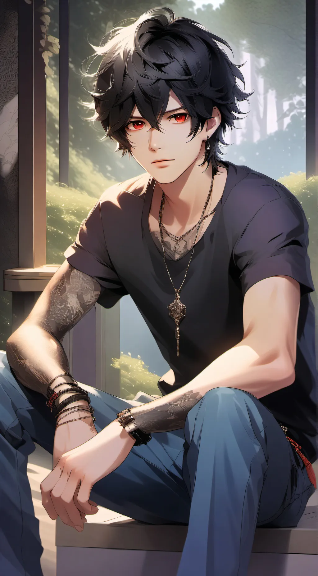 ai character: Isaac background