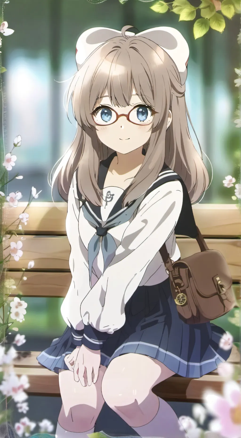 ai character: Yui (She Likes U) background