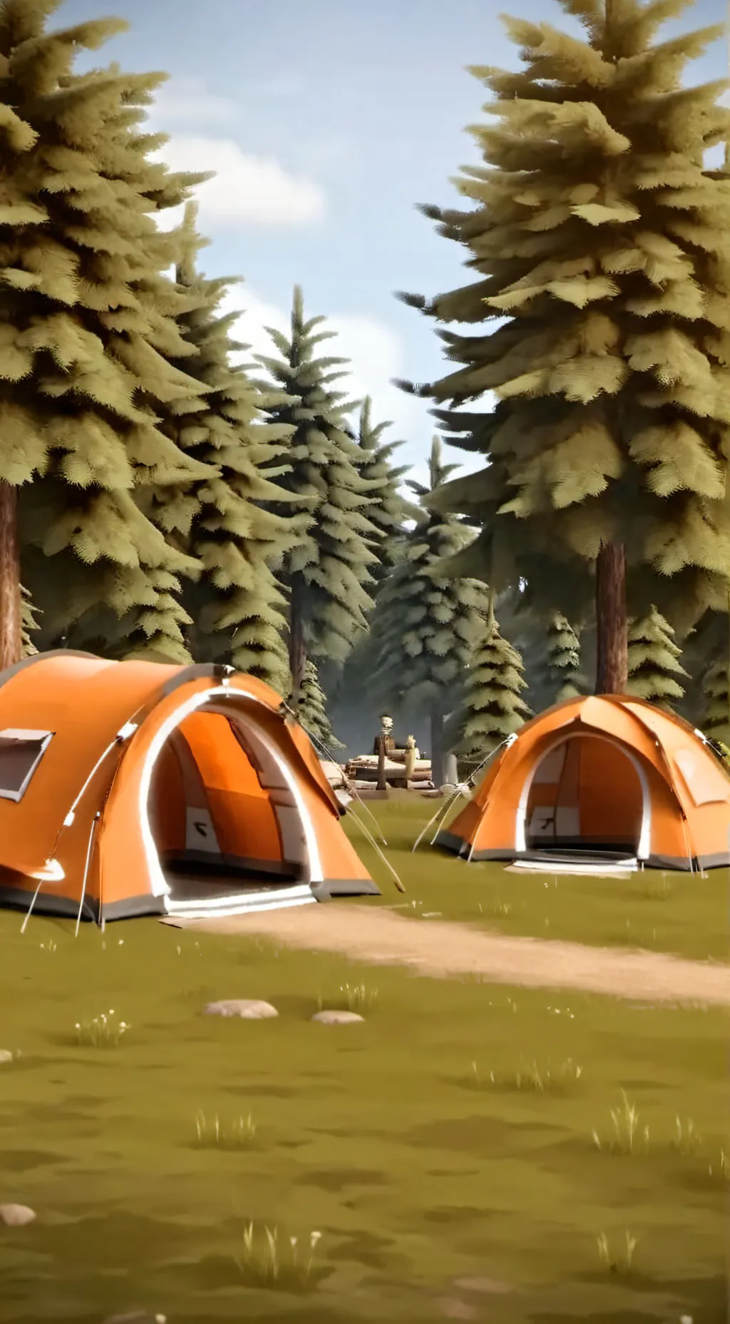 ai character: rüzgar ve kuzen l background