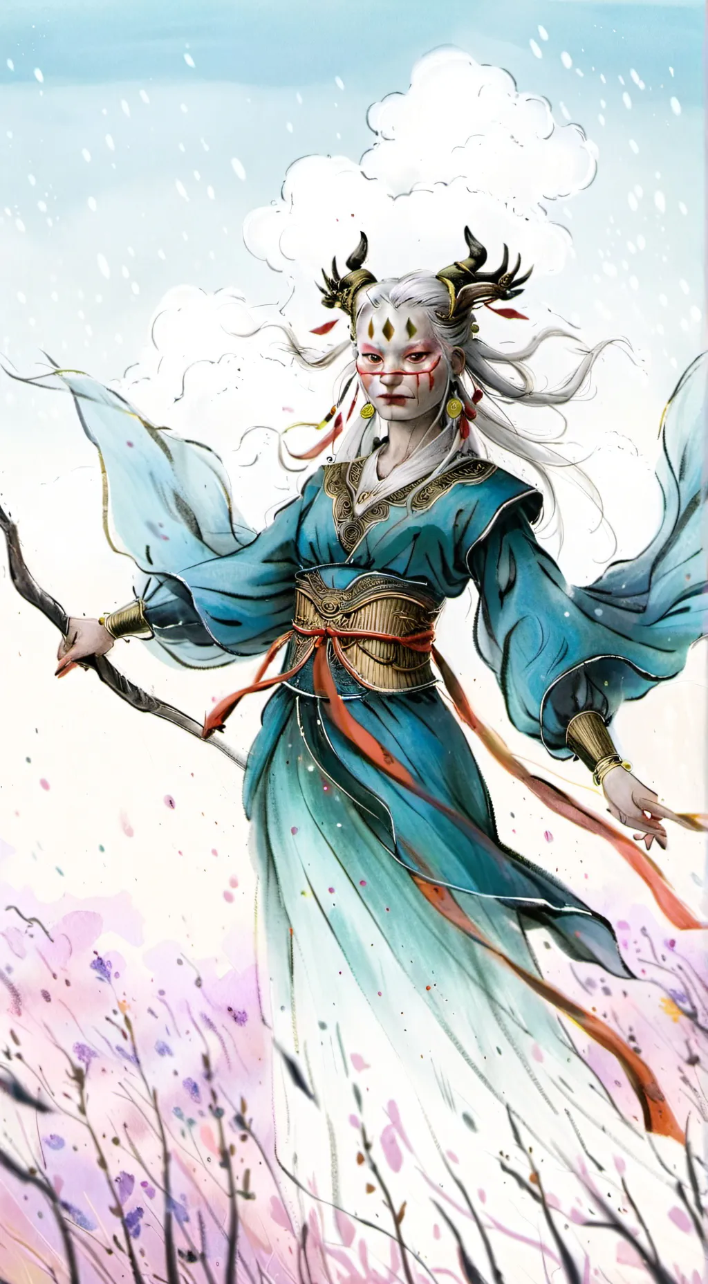 ai character: Therian! background