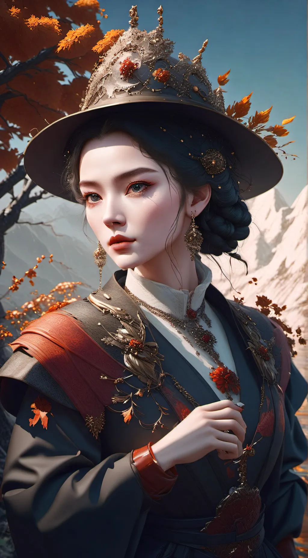 ai character: юля background