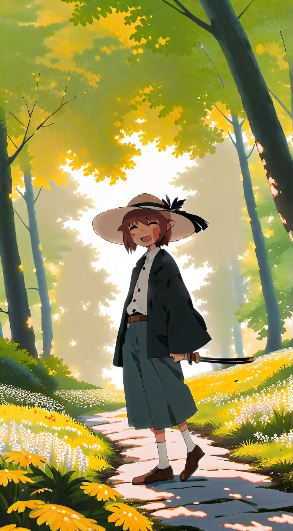 ai character: ∆lice background