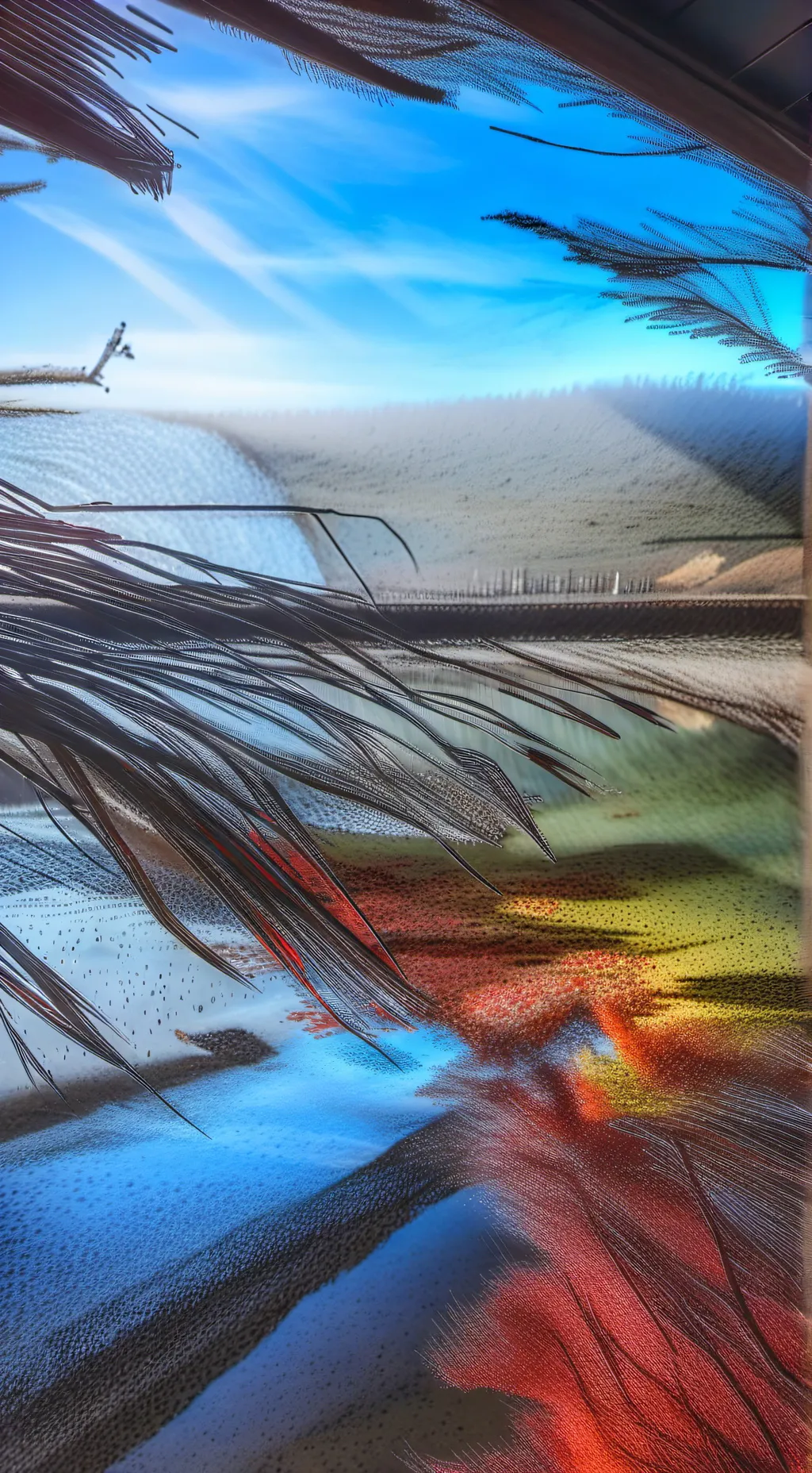 ai character: piscine mystère  background