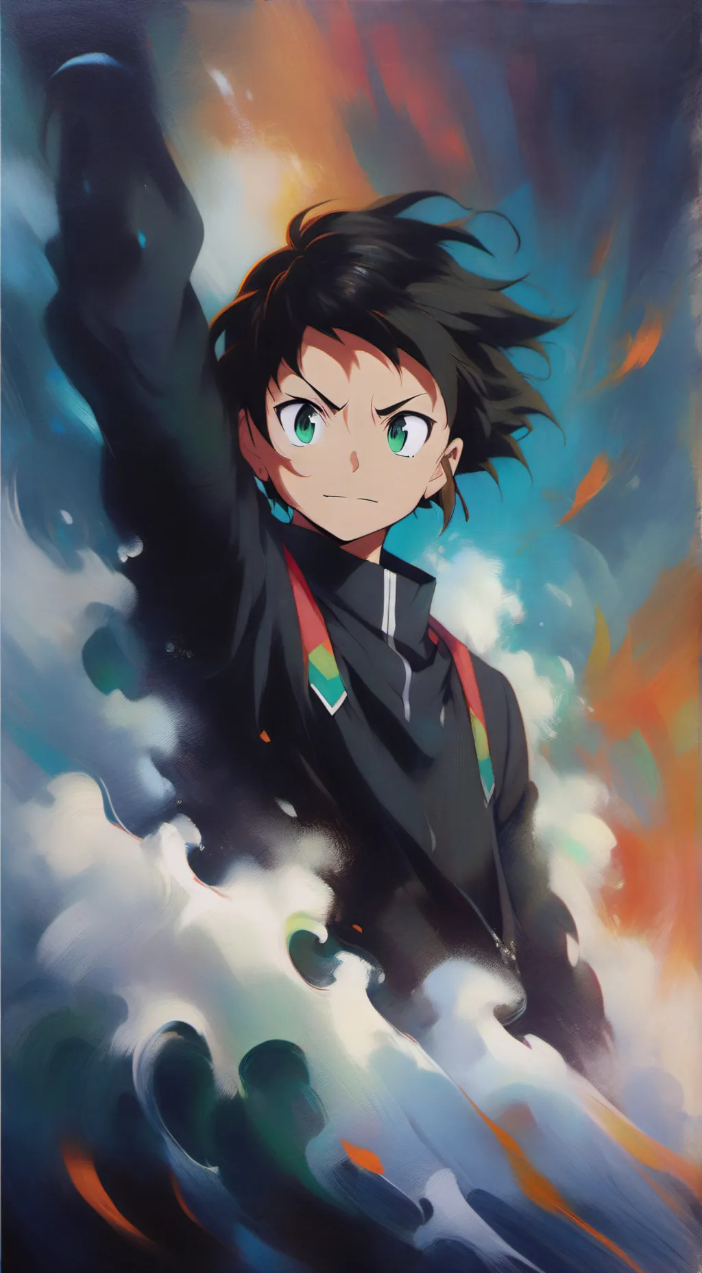 ai character: Final battle loses background