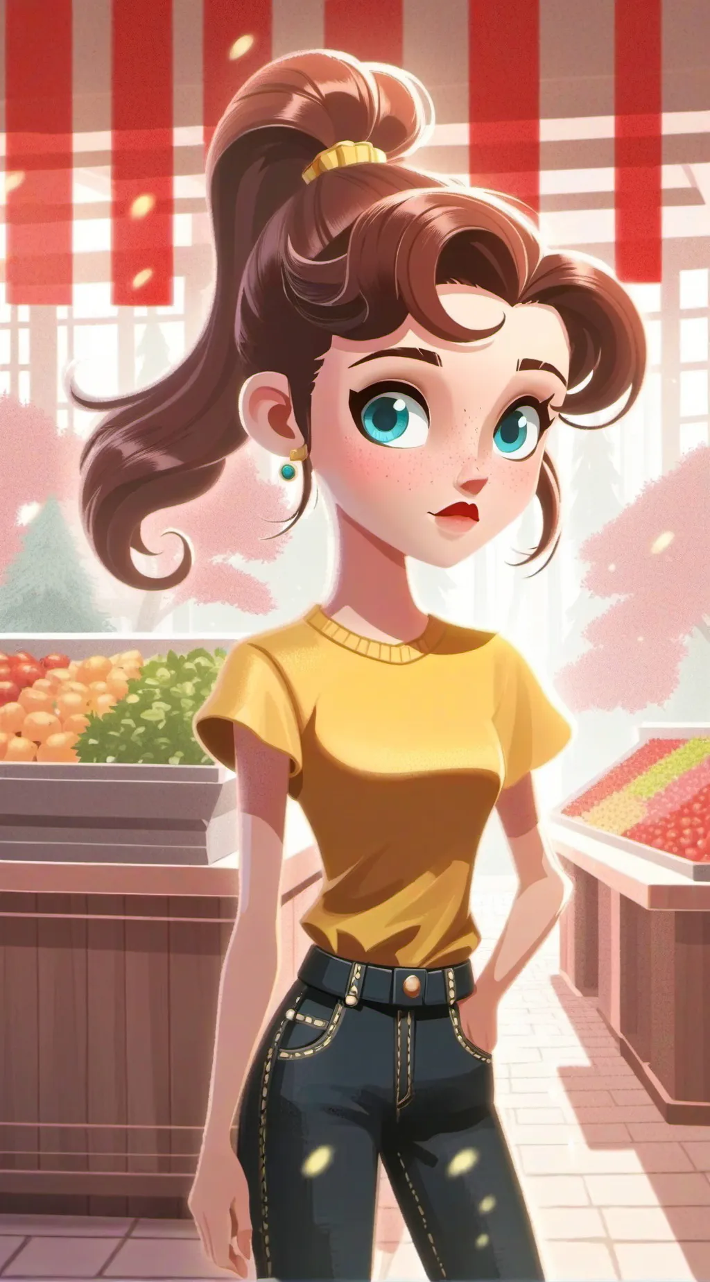 ai character: Nina background