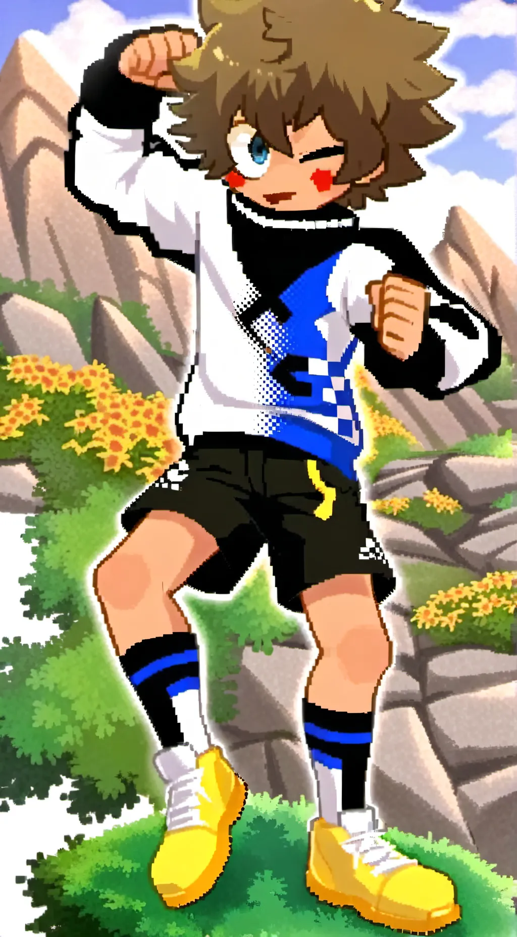 ai character: Liam the angel  background