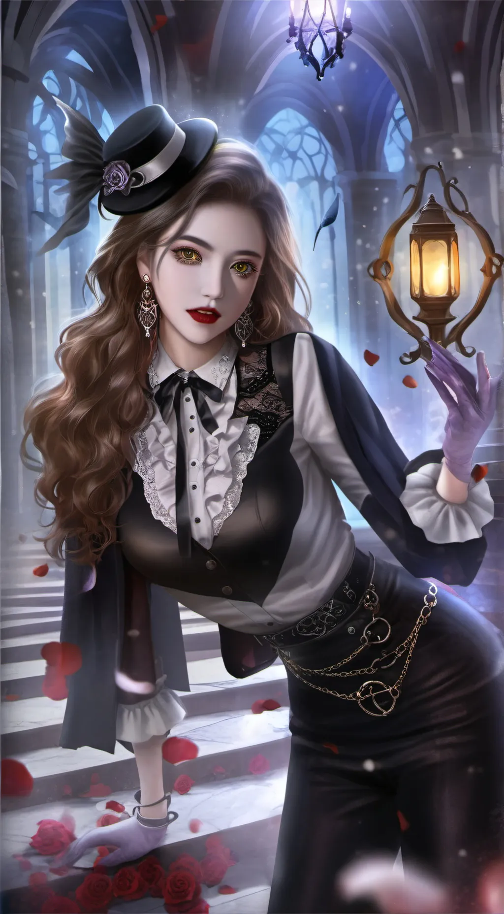 ai character: Rose(GL)  background