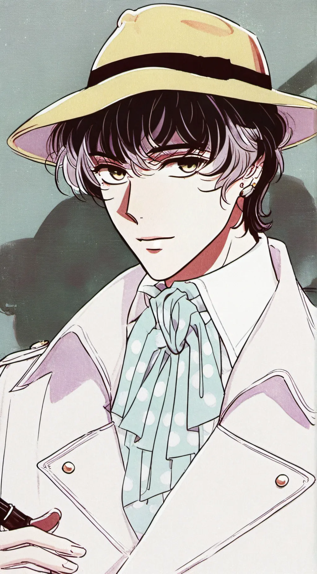 ai character: Detective Ronaldo background