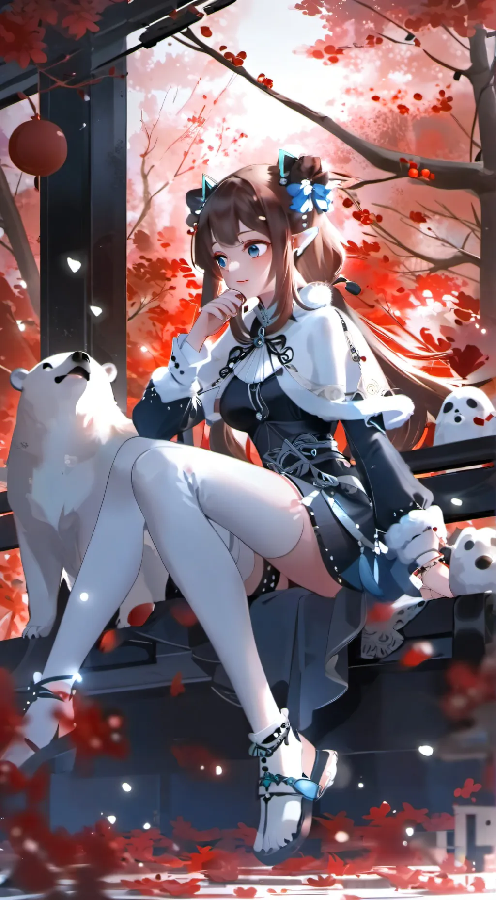 ai character: ♥︎☆Rashika☆♥︎ background