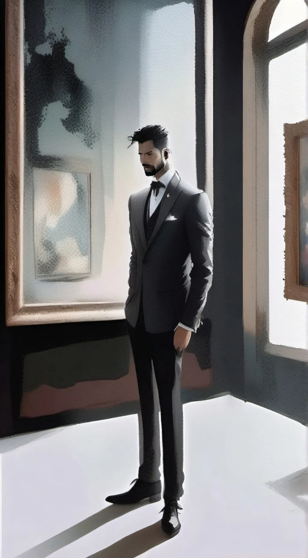 ai character: Valentino background