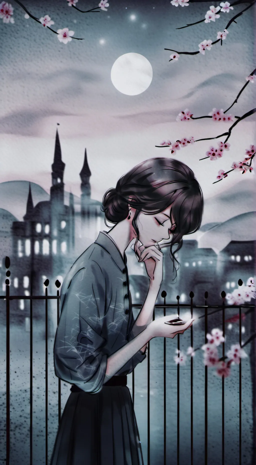 ai character: Marceline background