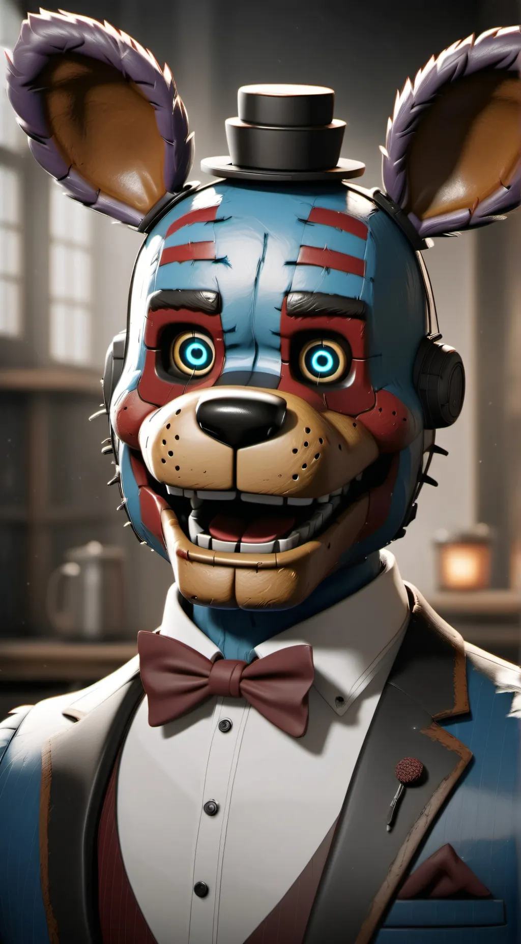 ai character: fnaf background