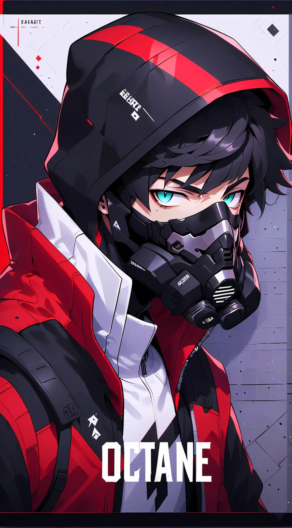ai character: octane background