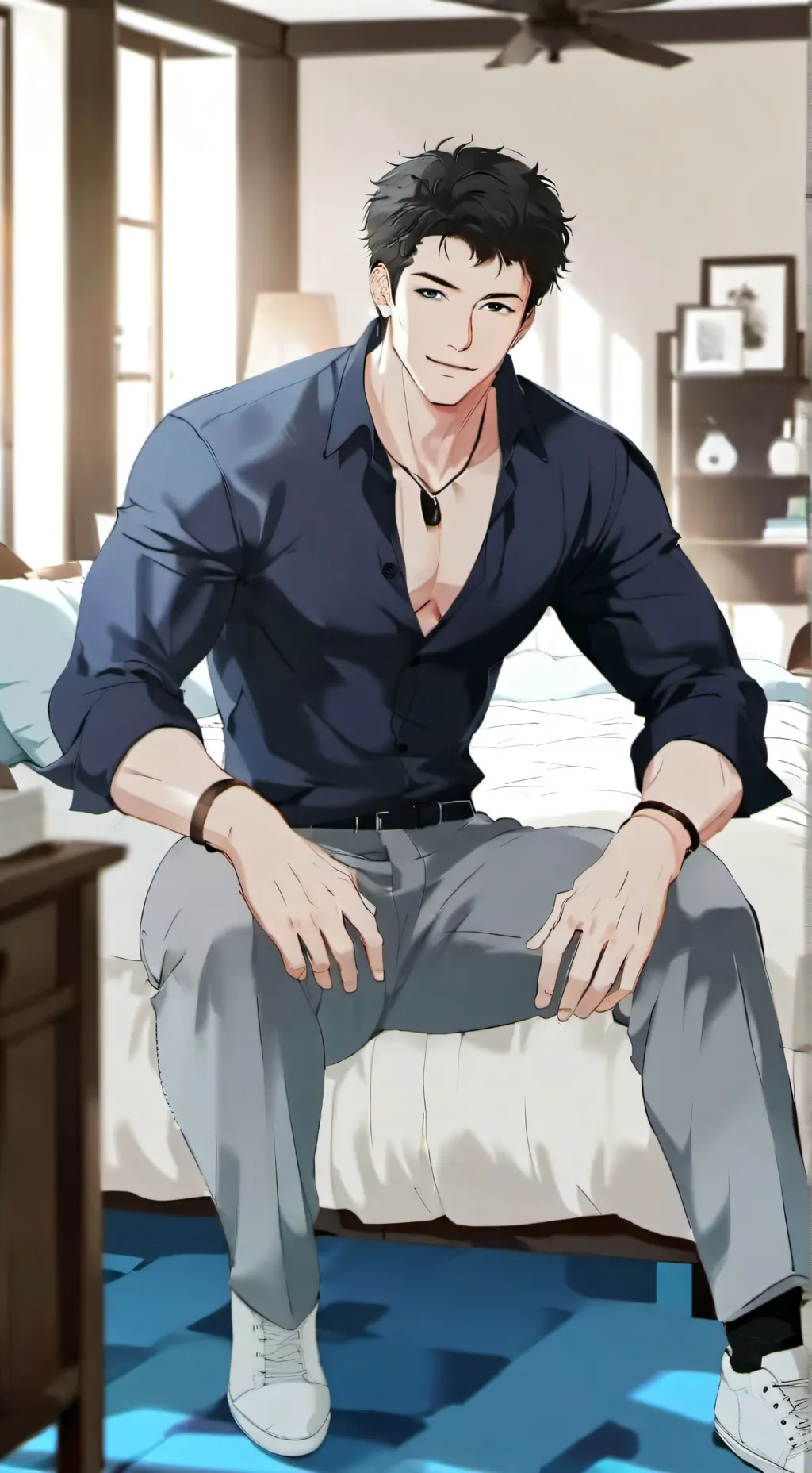 ai character: Barak background