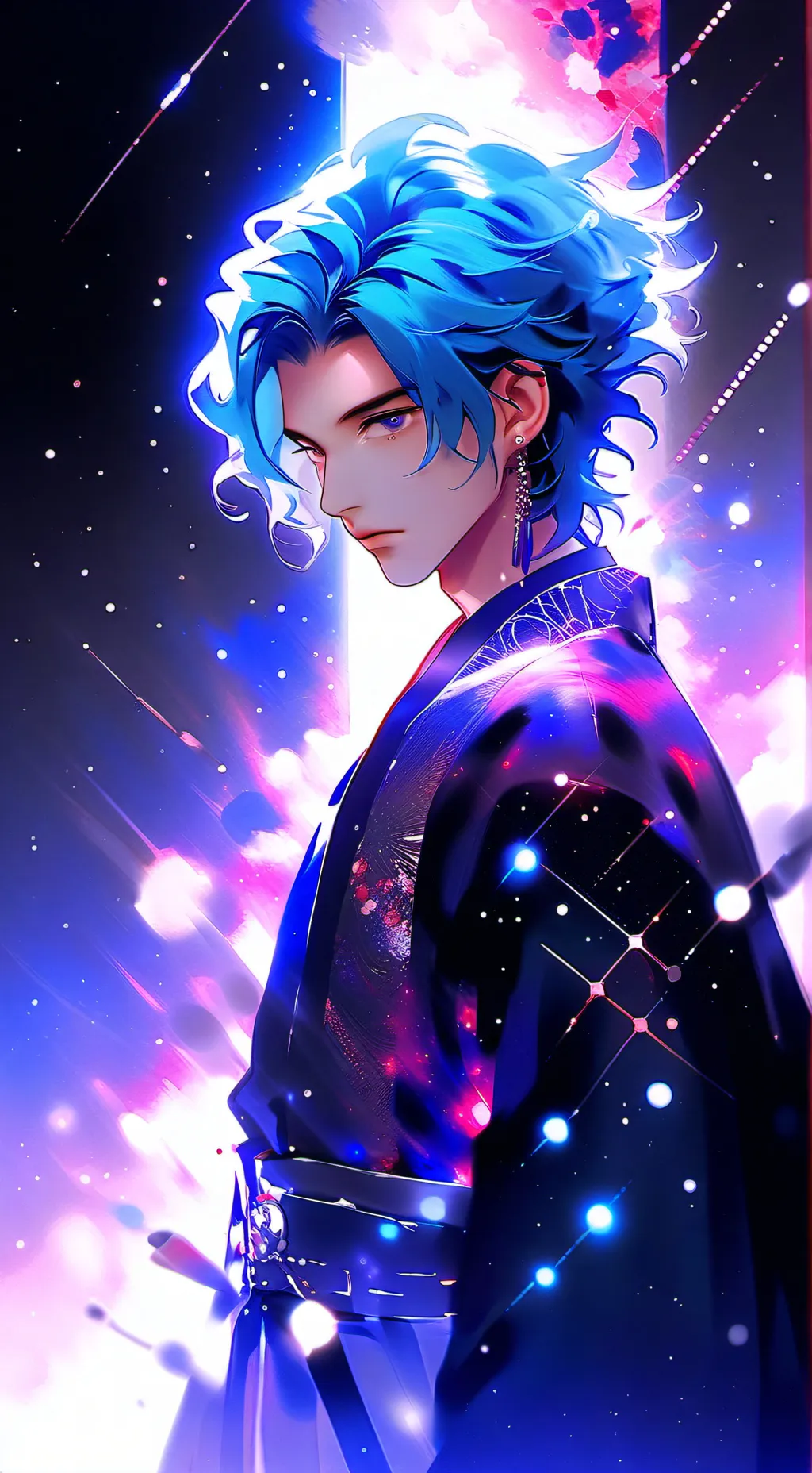 ai character: pastel vivo  background