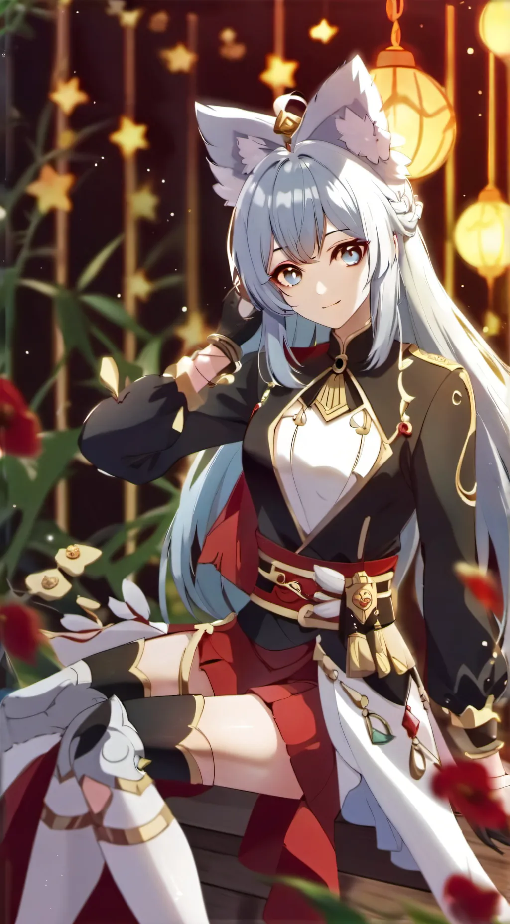 ai character: Мурка background