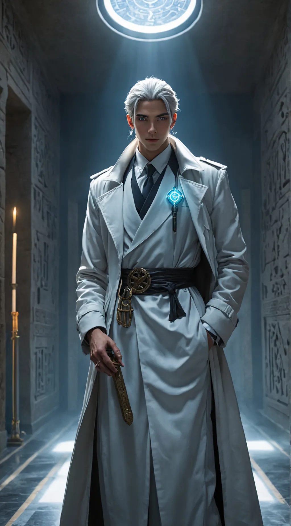 ai character: Рен background