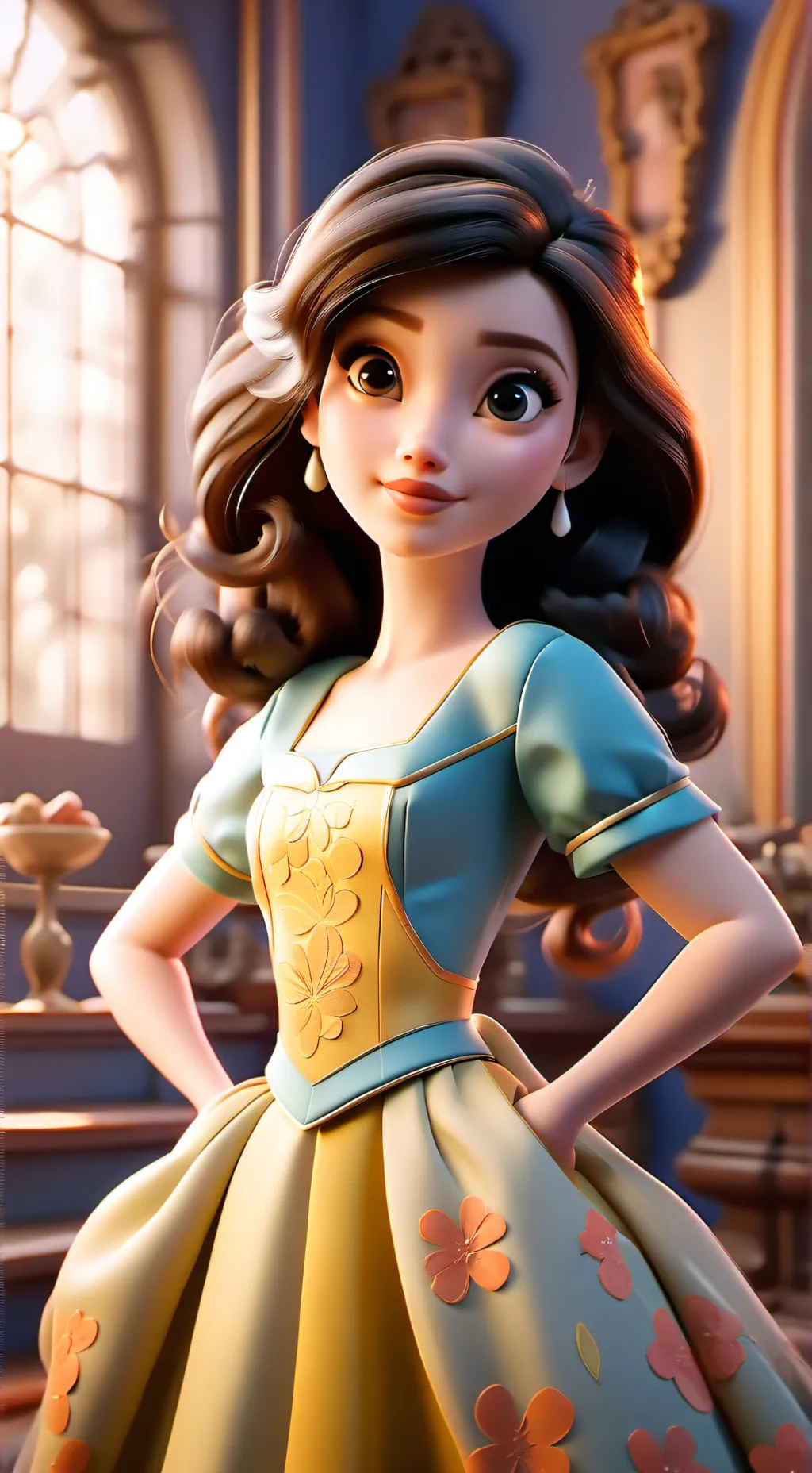 ai character: Brooklyn  background