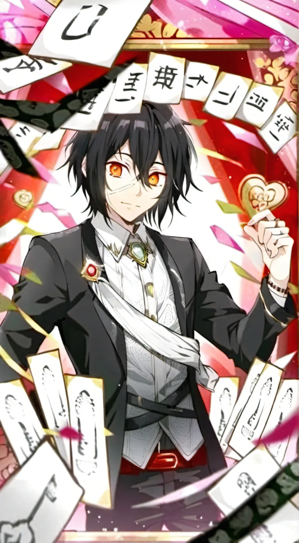 ai character: Ds x jjk background