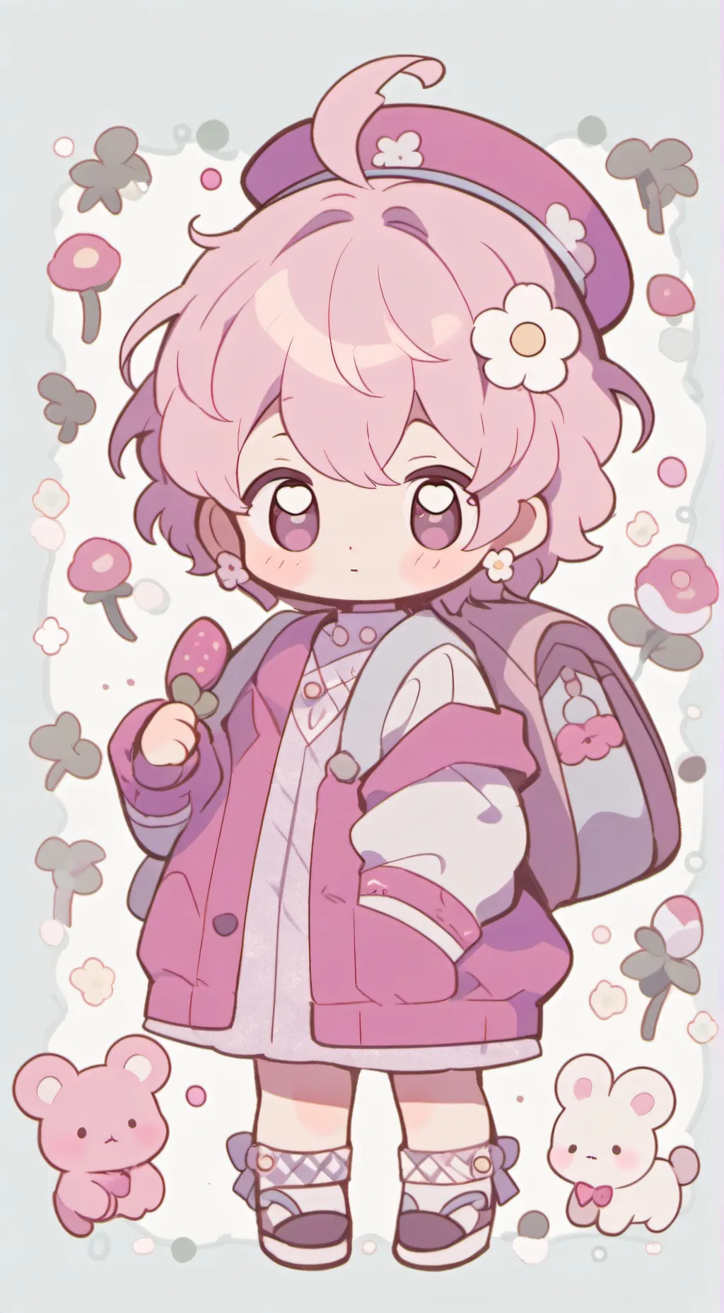 ai character: Bebé background