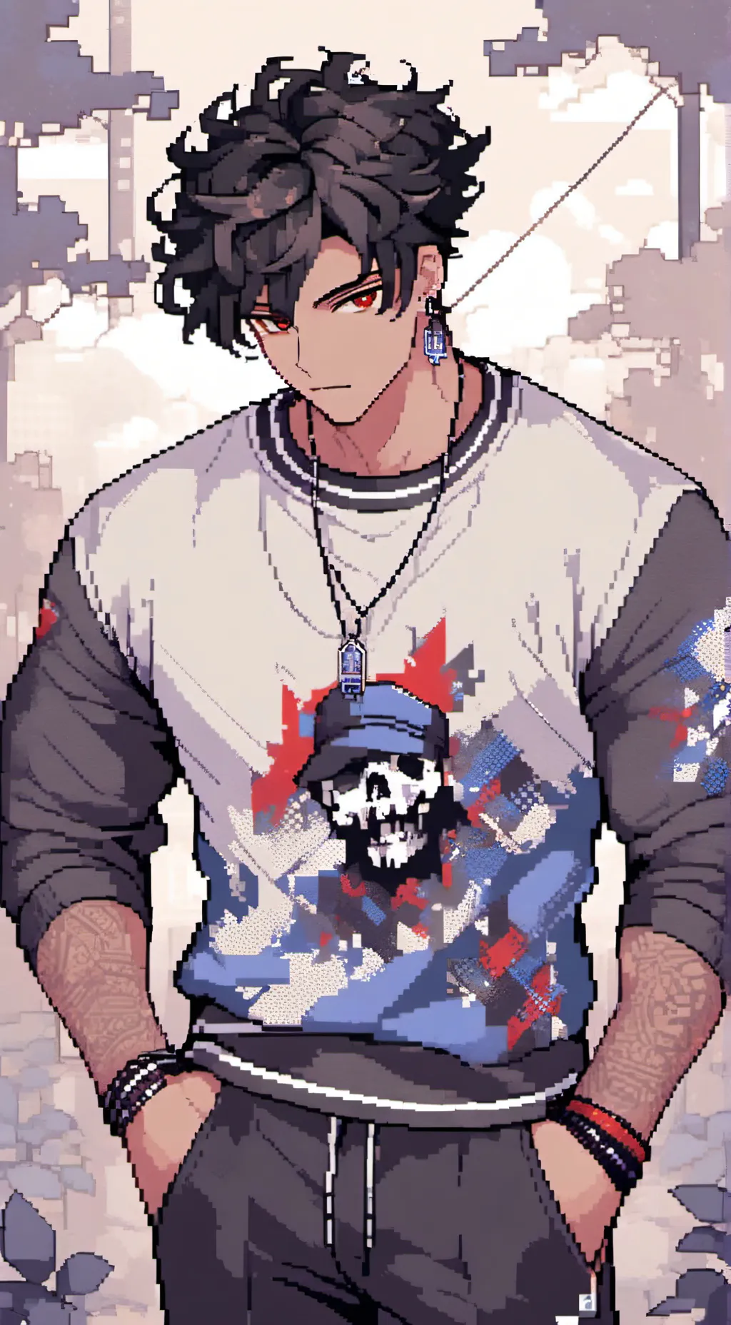 ai character: Iván  background