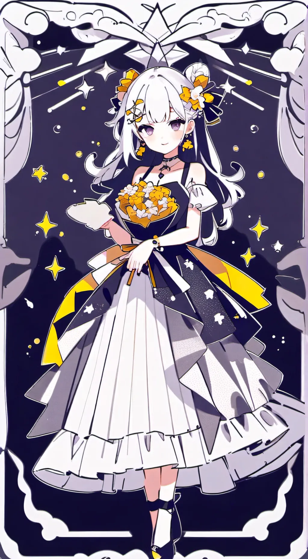 ai character: dw talent show! background