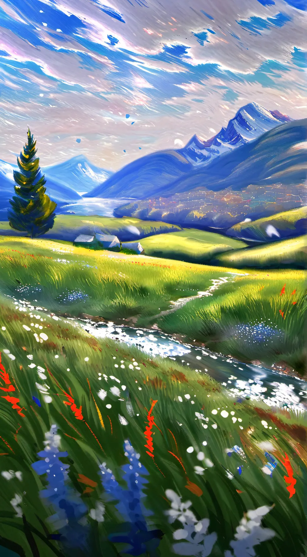 ai character: Smiling Critters  background