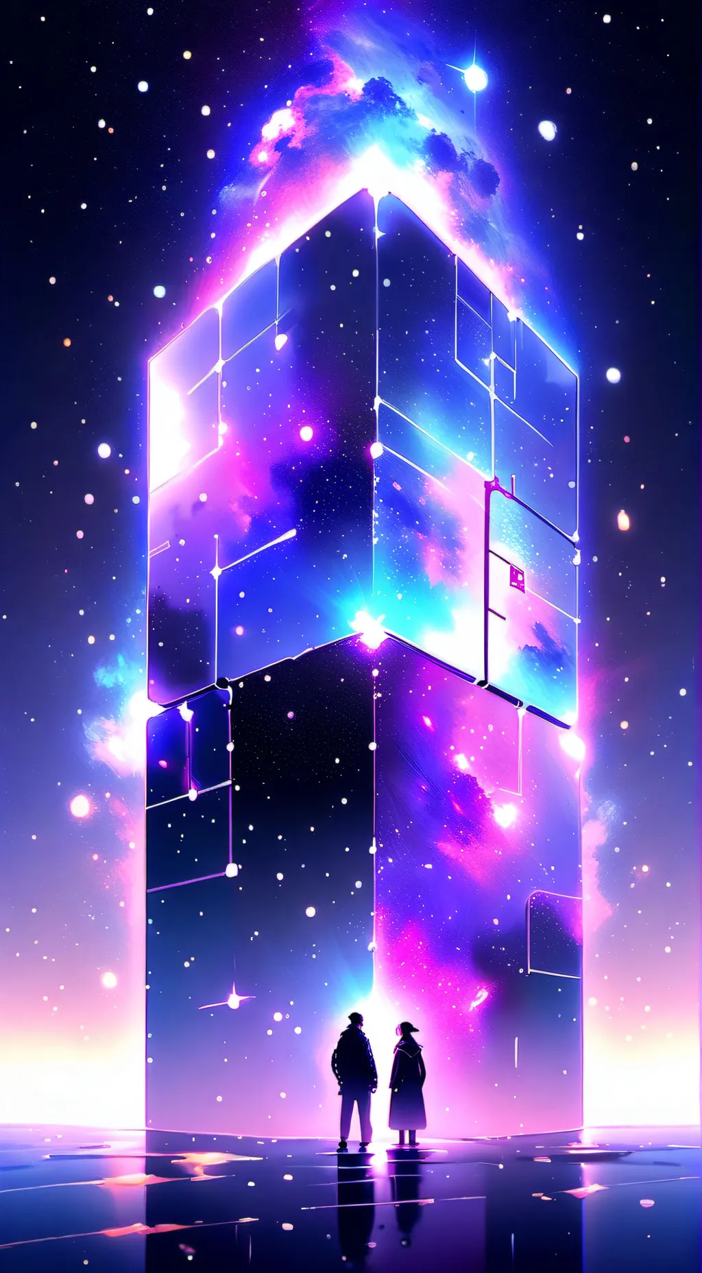 ai character: FPE(cube!) background