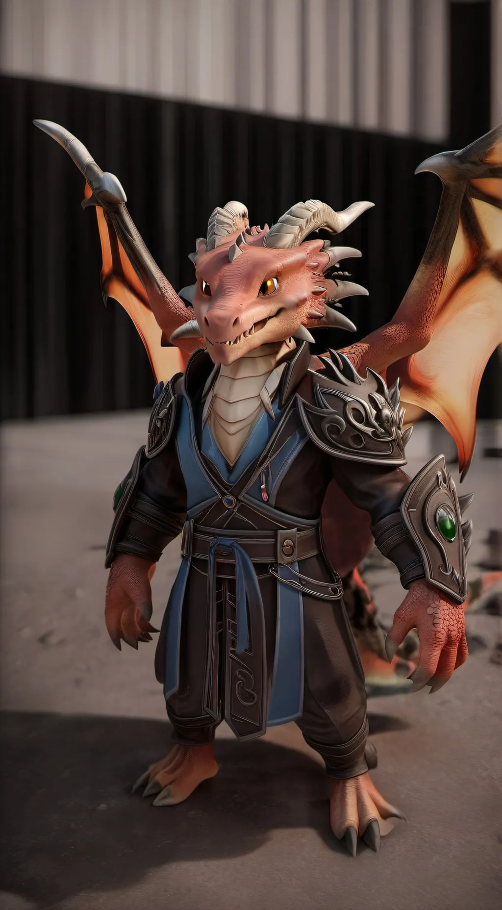 ai character: Crimson Saw background