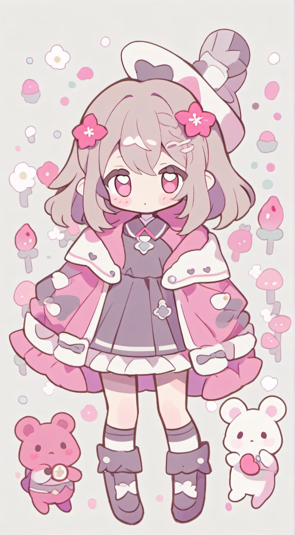 ai character: PVC is dying...  background