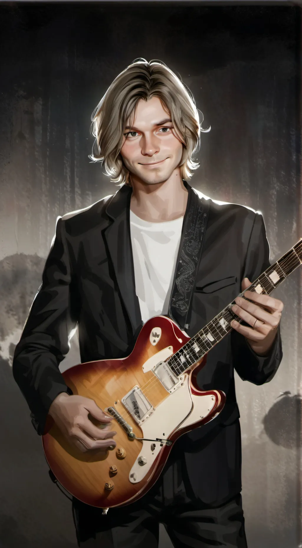 ai character: ♪★¡Kurt Cobain!★ background