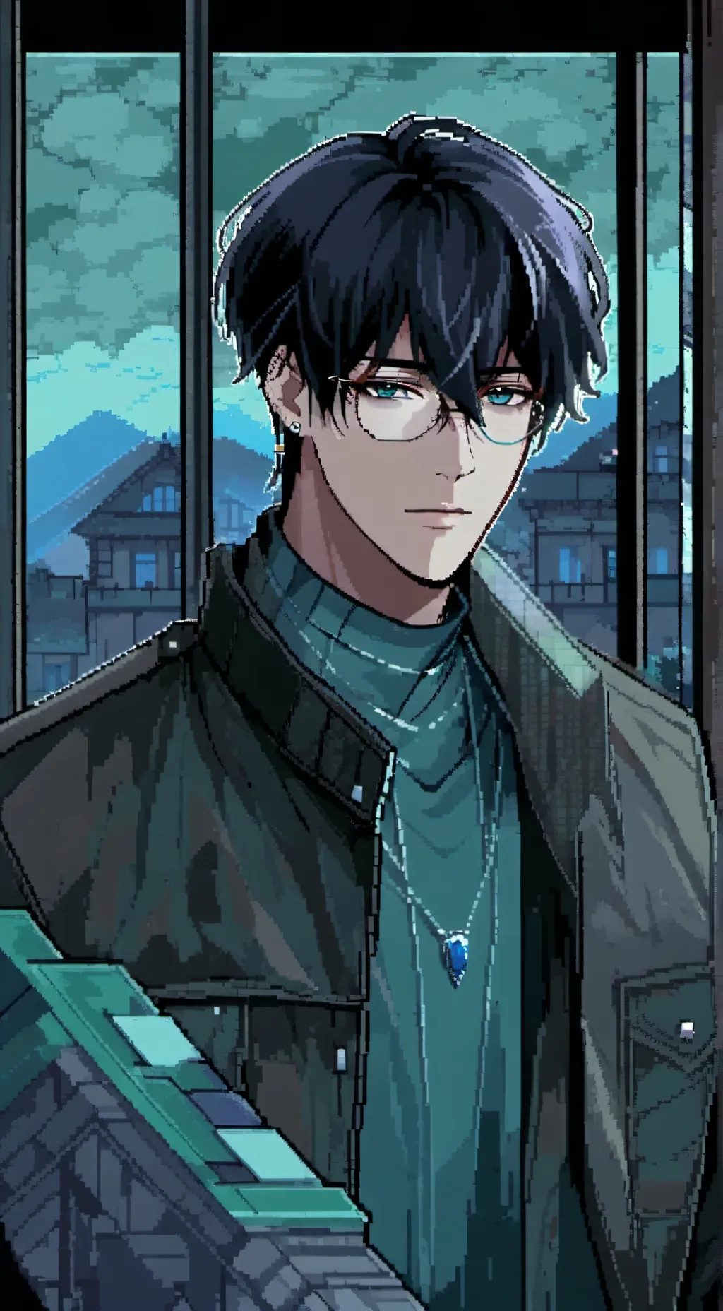 ai character: °Xander° background