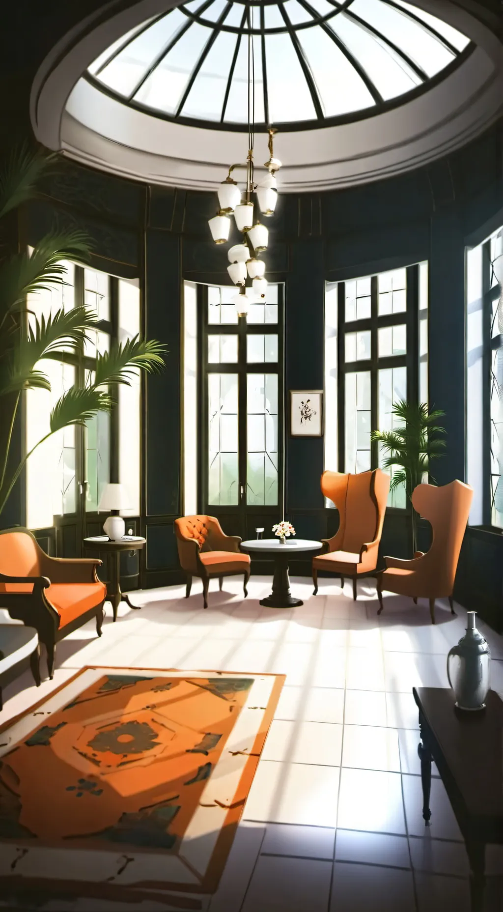 ai character: MHA hotel trip background