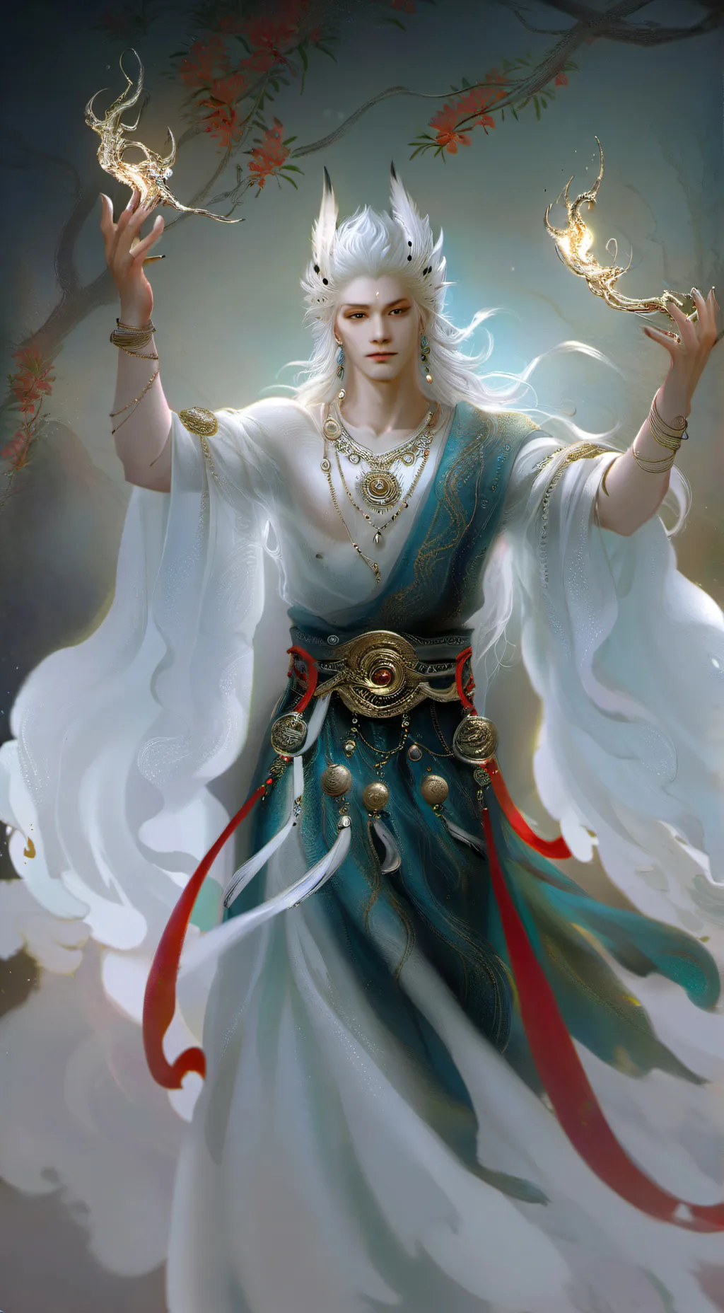 ai character: Máximo background