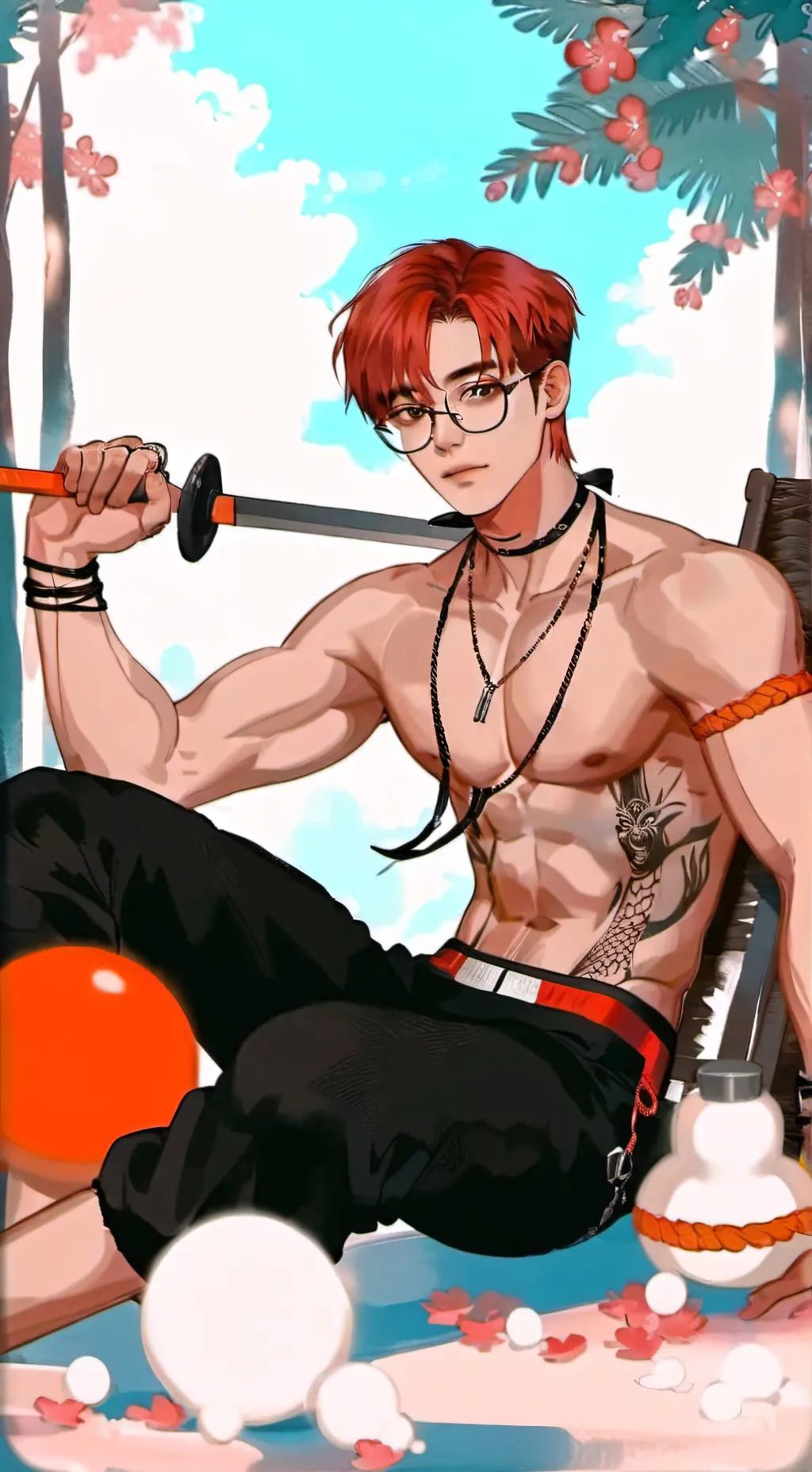 ai character: Kevin  background