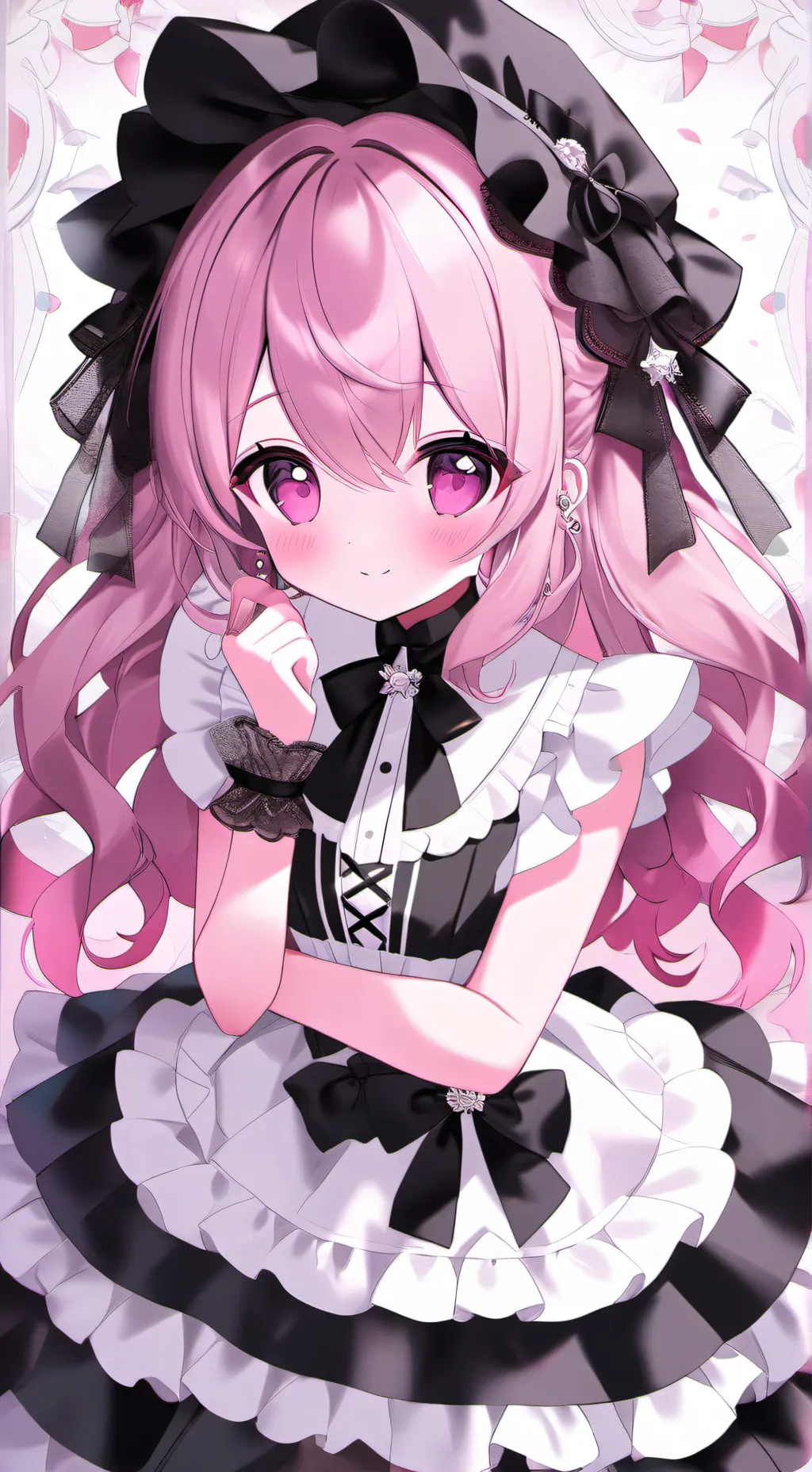 ai character: lily background