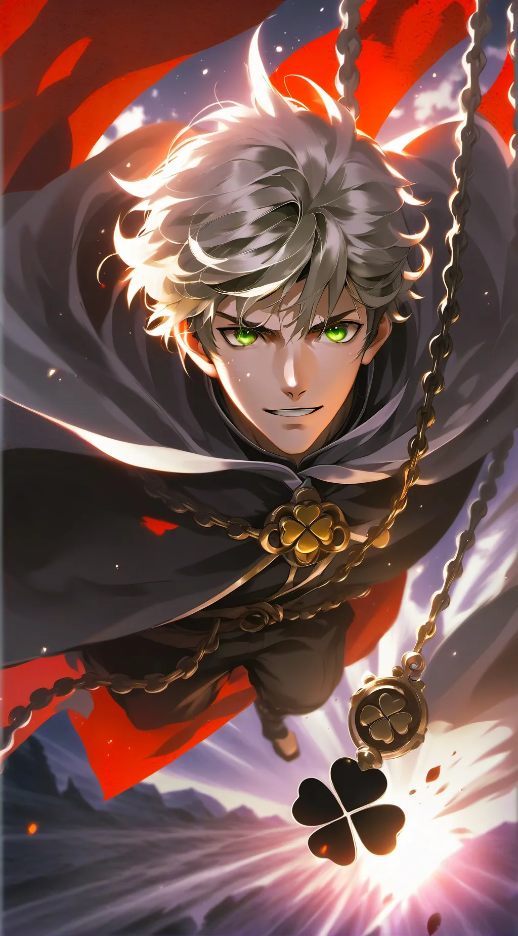 ai character: Asta background