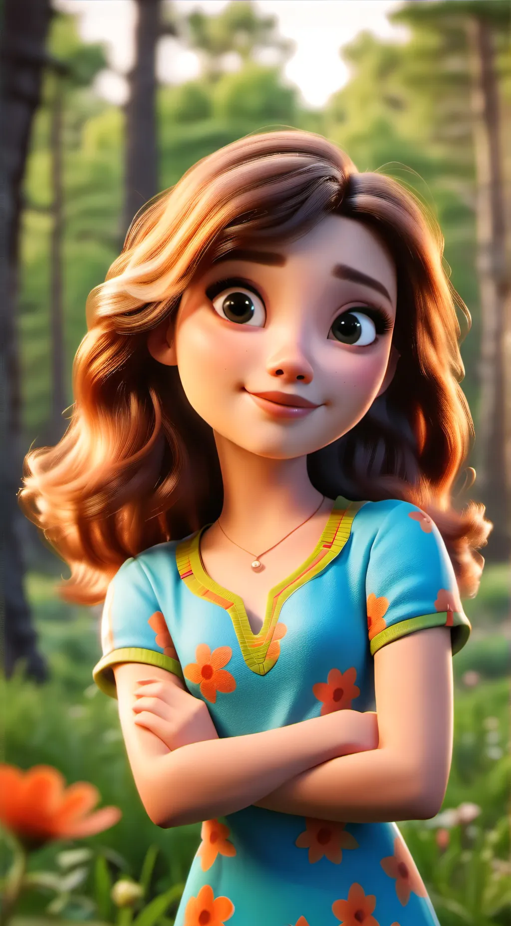 ai character: Mia background