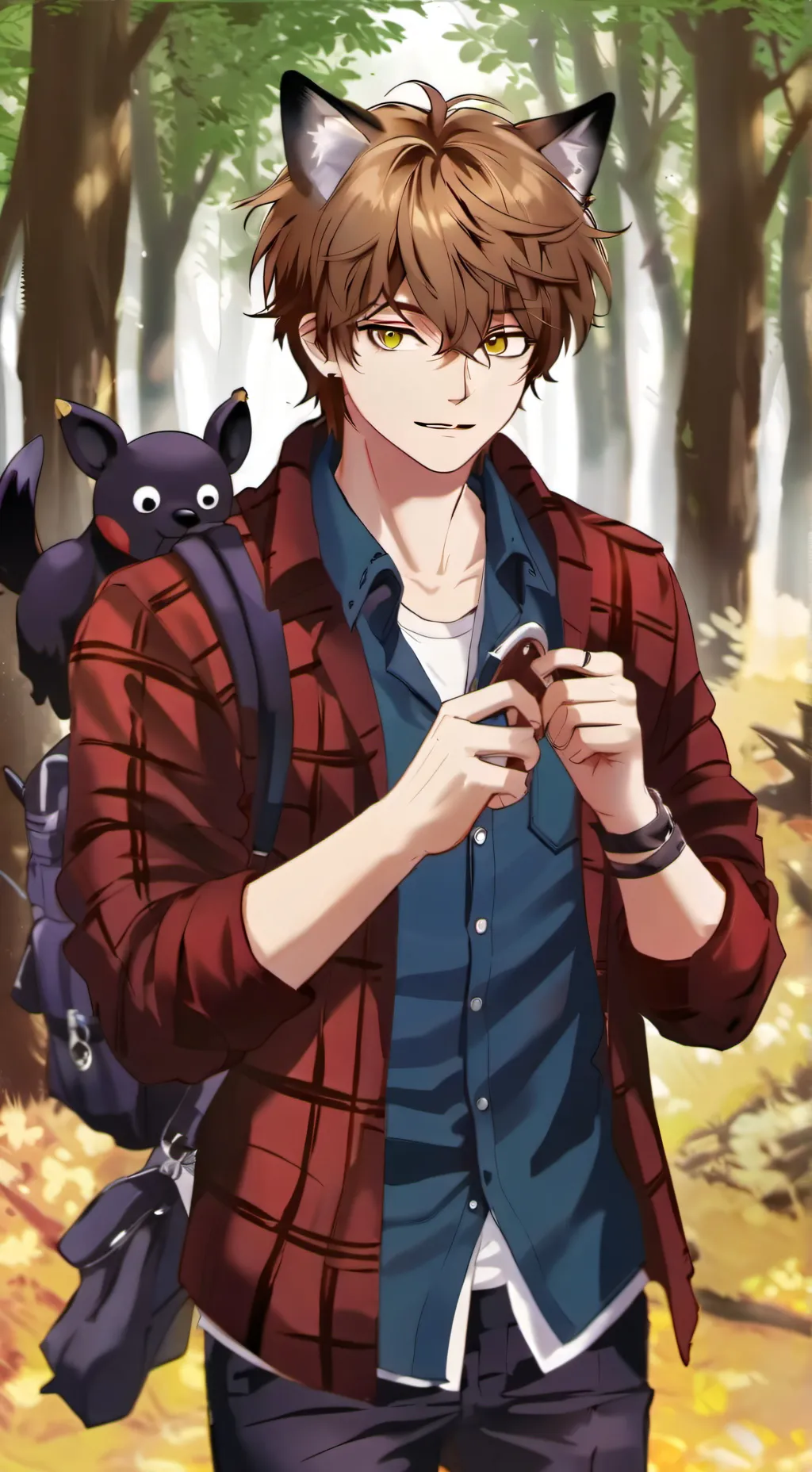 ai character: 🧃Thomas (Tom)🐺 background