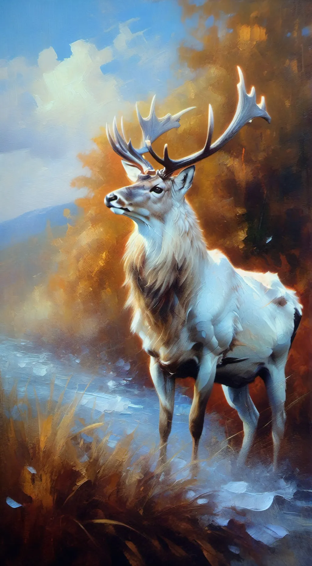 ai character: Bnado blanquini background